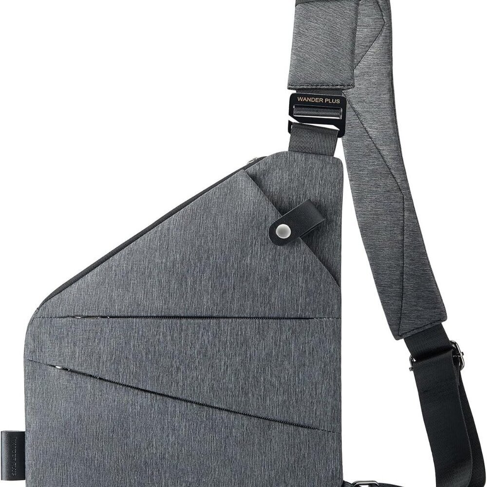 Anti Theft Crossbody Bag, Shoulder Bag Anti-theft Design for Travel, Sport, Work
